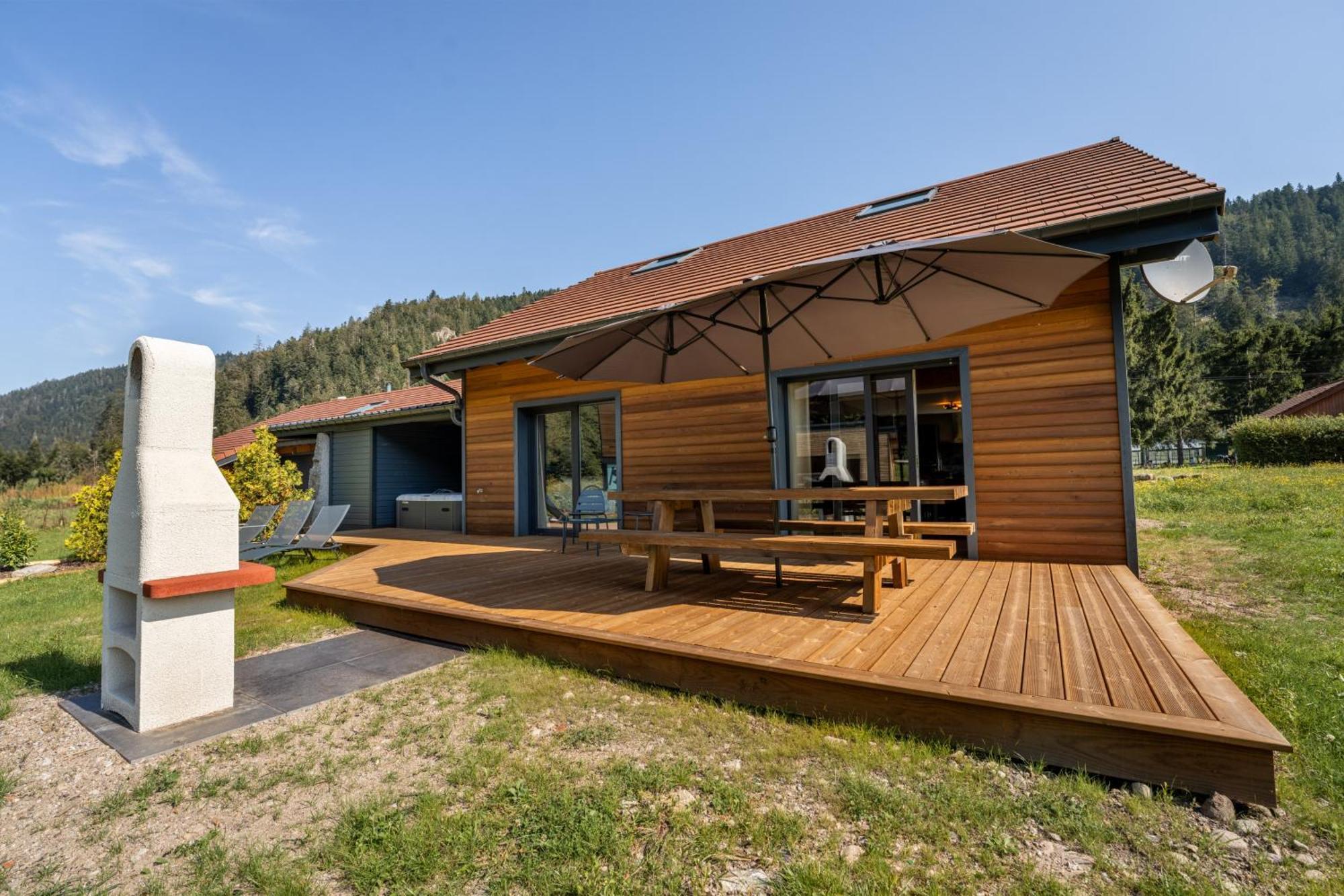 Chalet Nemesia Avec Spa A Gerardmer Villa Exterior photo