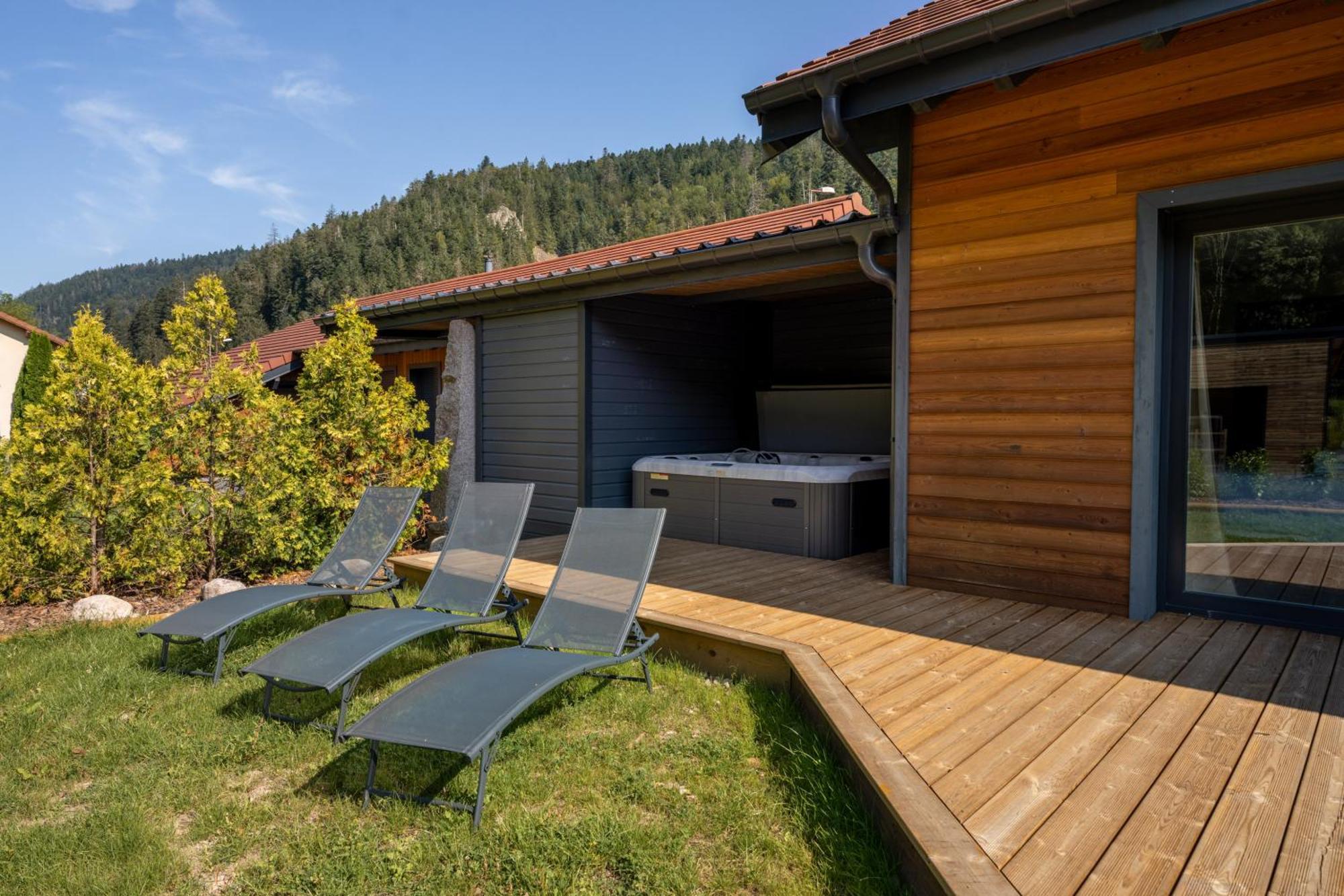 Chalet Nemesia Avec Spa A Gerardmer Villa Exterior photo